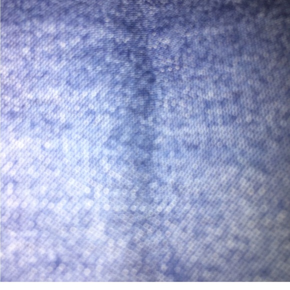 Ann Taylor Denim Off The Shoulder Cotton Blouse Size Large - Picture 9 of 9